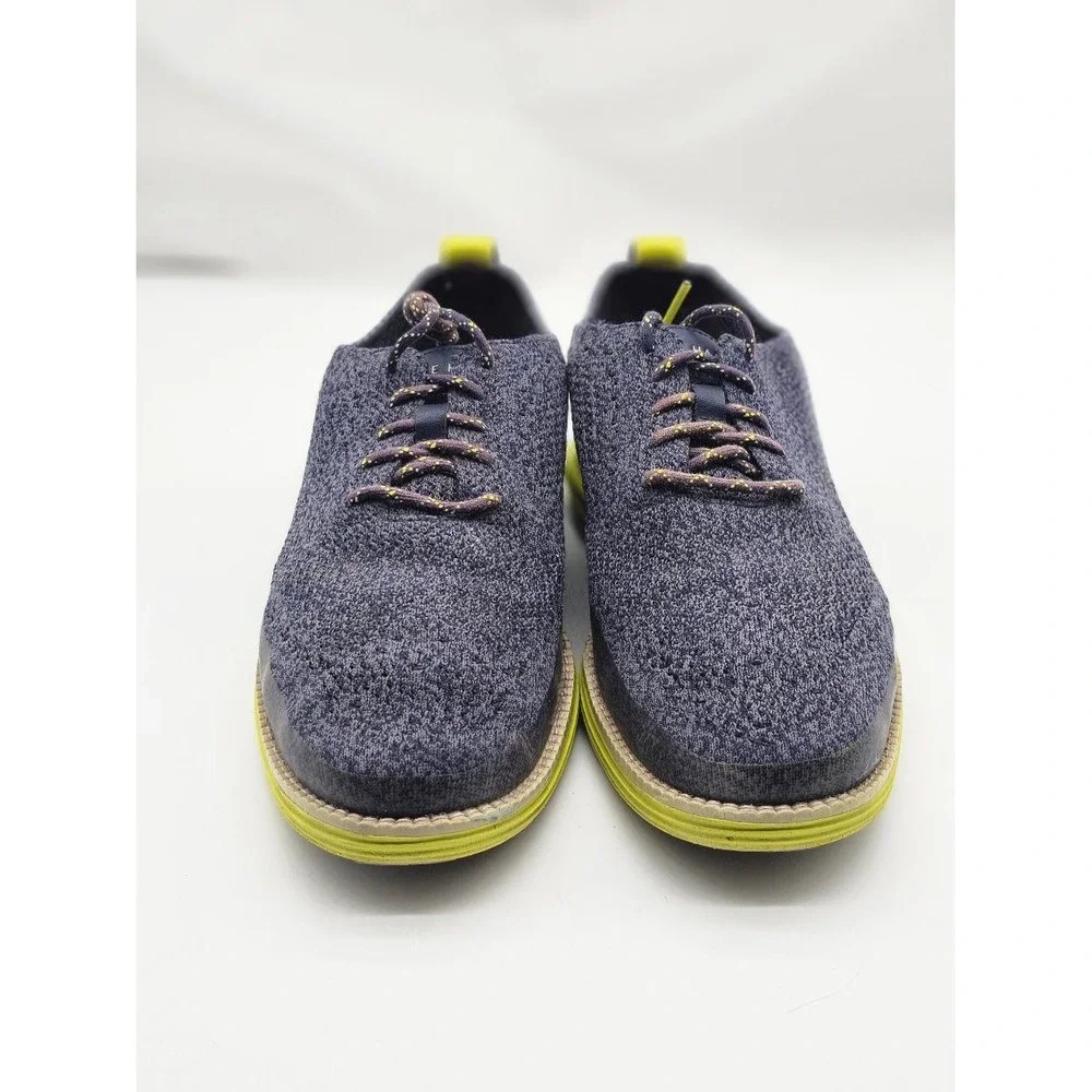 Cole Haan Original Grand Oxford Mens 10.5M  Blue C34803 Stitchlite